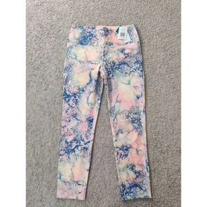 (V) NEW Roxy women's Kaileo High-Waisted Ankle Leggings multicolor XL